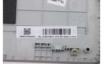 Lenovo 5CB0Y88615 COVER Upper C81YH PL_SIL NFP NBLKB_GER
