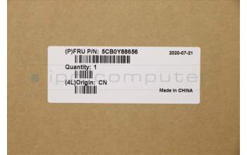 Lenovo 5CB0Y88656 C-Abdeckung mit Tastatur, Italienisch, Schwarz, Hintergrundbeleuchtung, Fingerabdruck