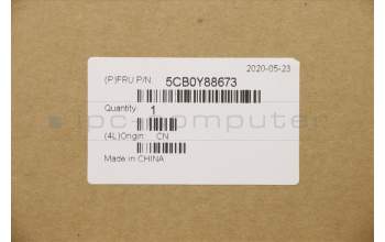 Lenovo 5CB0Y88673 COVER Upper C81YH PL_SIL NFP BLKB_NORDI