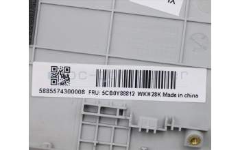 Lenovo 5CB0Y88812 COVER Upper C81YH PL_SIL NFP BLKB_FRE