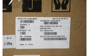 Lenovo 5CB0Y88837 COVER Upper C81YH PL_BLU FP BLKB_FRE