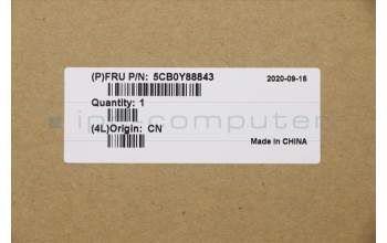 Lenovo 5CB0Y88843 COVER Upper C81YH PL_SIL NFP BLKB_LSP