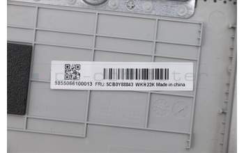Lenovo 5CB0Y88843 COVER Upper C81YH PL_SIL NFP BLKB_LSP