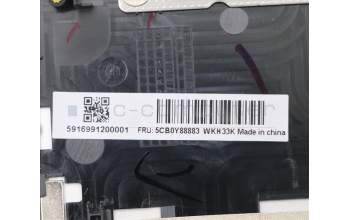 Lenovo 5CB0Y88883 COVER Upper C81YH AL_SIL FP NBLKB_FRE