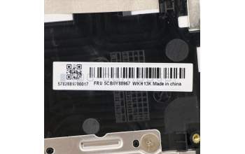 Lenovo 5CB0Y88967 COVER Upper C81YH AL_SIL FP BLKB_TUR