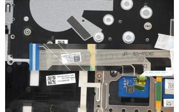 Lenovo 5CB0Y89111 C-Abdeckung mit Tastatur, Deutsch, Silbern, Hintergrundbeleuchtung, Fingerabdruck