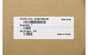 Lenovo 5CB0Y89150 COVER Upper C81YH AL_BLK FP BLKB_FRE