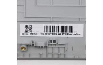 Lenovo 5CB0Y89152 COVER Upper C81YH PL_SIL NFP NBLKB_USI