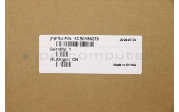 Lenovo 5CB0Y89278 COVER Upper C81YH AL_SIL FP BLKB_HEB