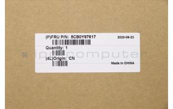 Lenovo 5CB0Y97617 Tastatur inkl. Topcase ASM_SW BL FP W81X3PG