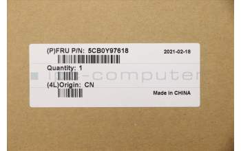 Lenovo 5CB0Y97618 Tastatur inkl. Topcase ASM_US INTE BLFPW81X3PG