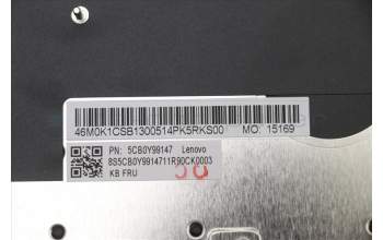Lenovo 5CB0Y99147 Tastatur inkl. Topcase ASM_SW NBL FP W81X3PG