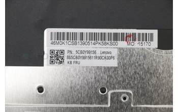 Lenovo 5CB0Y99156 Tastatur inkl. Topcase ASM_UK BL NFP W81X3GY