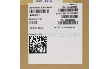 Lenovo 5CB0Y99218 Tastatur inkl. Topcase ASM_USA W 81X3 GY