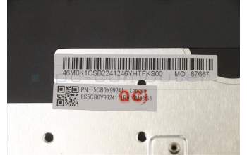 Lenovo 5CB0Y99241 Tastatur inkl. Topcase ASM_SA BL FP W81X3GY