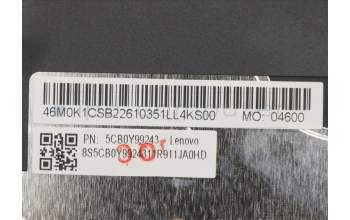 Lenovo 5CB0Y99243 Tastatur inkl. Topcase ASM_US INTE BLFPW81X3GY
