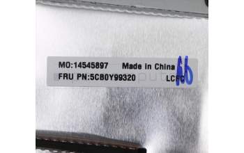 Lenovo 5CB0Y99320 Tastatur inkl. Topcase ASM_CZ-SK L 82AW NFPRGB