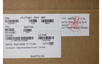 Lenovo 5CB0Y99371 Tastatur inkl. Topcase ASM_CZ-SK L82C2 IGTEX