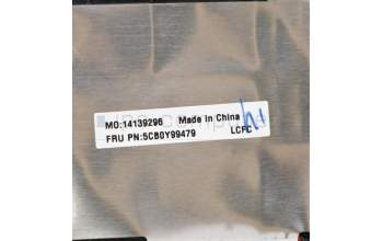 Lenovo 5CB0Y99479 C-Abdeckung mit Tastatur, Ungarisch, Onyxschwarz, Hintergrundbeleuchtung