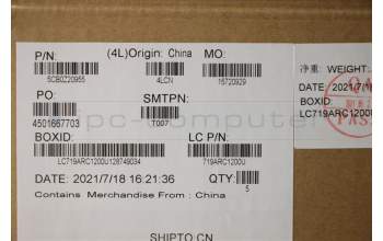 Lenovo 5CB0Z20955 Tastatur inkl. Topcase ASM_AR-E L82C3IGTEX