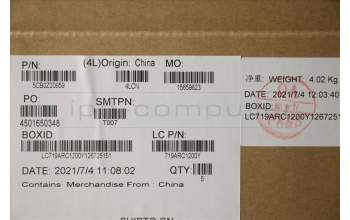 Lenovo 5CB0Z20959 Tastatur inkl. Topcase ASM_INDIA L82C3IGIMR