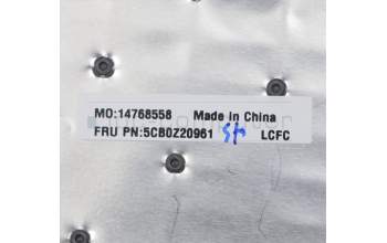 Lenovo 5CB0Z20961 Tastatur inkl. Topcase ASM_KO L82C3IGIMR