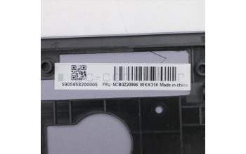 Lenovo 5CB0Z20996 Tastatur inkl. Topcase ASM C81YT KB T-CH