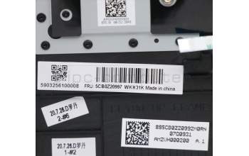Lenovo 5CB0Z20997 Tastatur inkl. Topcase ASM C81YT KB RUS