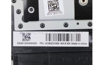 Lenovo 5CB0Z21009 Tastatur inkl. Topcase ASM C81YT KB NORDI