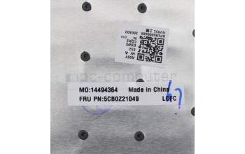 Lenovo 5CB0Z21049 Tastatur inkl. Topcase ASM_ND L82C6 IGTEX