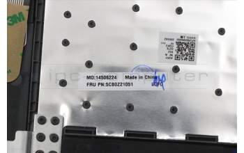 Lenovo 5CB0Z21051 Tastatur inkl. Topcase ASM_RU L82C6 IGTEX