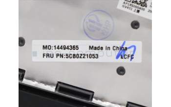 Lenovo 5CB0Z21053 Tastatur inkl. Topcase ASM_SP L82C6 IGTEX