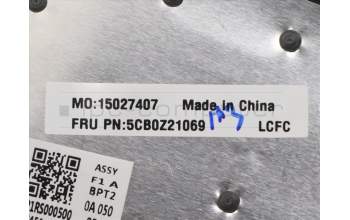 Lenovo 5CB0Z21069 Tastatur inkl. Topcase ASM_INDIA L82C6 IGIMR