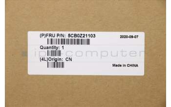 Lenovo 5CB0Z21103 Tastatur inkl. Topcase ASM_BE L81Y8 NFPBL