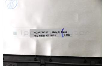 Lenovo 5CB0Z21124 Tastatur inkl. Topcase ASM_PO L81Y8 NFPBL
