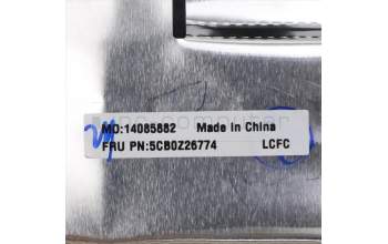 Lenovo 5CB0Z26774 Tastatur inkl. Topcase USA L 81Y6 NFP BK