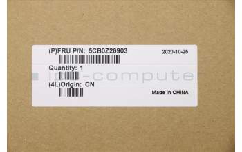 Lenovo 5CB0Z26903 Tastatur inkl. Topcase ASM_IT L81Y6NFPRGB