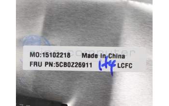 Lenovo 5CB0Z26911 Tastatur inkl. Topcase ASM_SP L81Y6NFPRGB