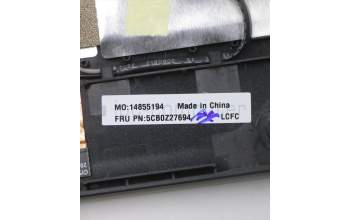Lenovo 5CB0Z27694 Tastatur inkl. Topcase ASM_UKR L82B5 NFPBL