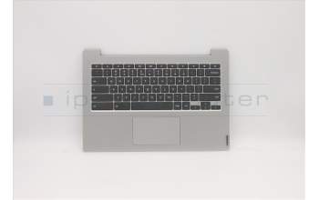 Lenovo 5CB0Z27785 C-Abdeckung mit Tastatur, Englisch (US, Euro), Platingrau, Ohne_Hintergrundbeleuchtung