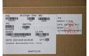 Lenovo 5CB0Z27851 Tastatur inkl. Topcase ASM_BE_IG_AL_GY