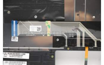 Lenovo 5CB0Z32100 C-Abdeckung mit Tastatur, Bulgarisch, Grau, Hintergrundbeleuchtung