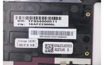 Lenovo 5CB0Z32132 Tastatur inkl. Topcase ASM_CZ-SK Q82A2 OC