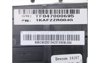 Lenovo 5CB0Z32134 C-Abdeckung mit Tastatur, Englisch (US, Euro), Orchid (Dunkelviolett), Hintergrundbeleuchtung