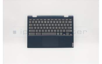Lenovo 5CB0Z32206 C-Abdeckung mit Tastatur, Englisch (US, Euro), Tiefblau, Ohne_Hintergrundbeleuchtung