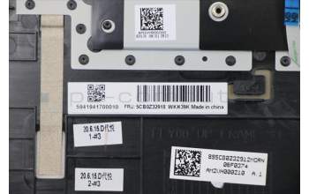 Lenovo 5CB0Z32918 Tastatur inkl. Topcase ASM C82EH KB AR-E