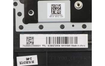 Lenovo 5CB0Z32934 Tastatur inkl. Topcase ASM C82EH KB BEL