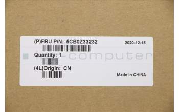 Lenovo 5CB0Z33232 Tastatur inkl. Topcase ASM_UK L 82EY OB