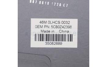 Lenovo 5CB0Z42398 Tastatur inkl. Topcase ASM_UK W 82DE SGY