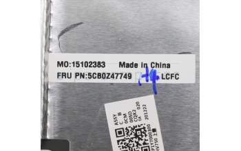 Lenovo 5CB0Z47749 Tastatur inkl. Topcase ASM_FR L82GX NFPIGDIS